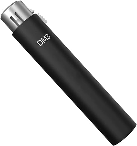 DigiKuber Inline Mikrofon Vorverstärker, Mic Booster Vorverstärker für Dynamische und Passive Bändchenmikrofone (Schwarz) von DigiKuber
