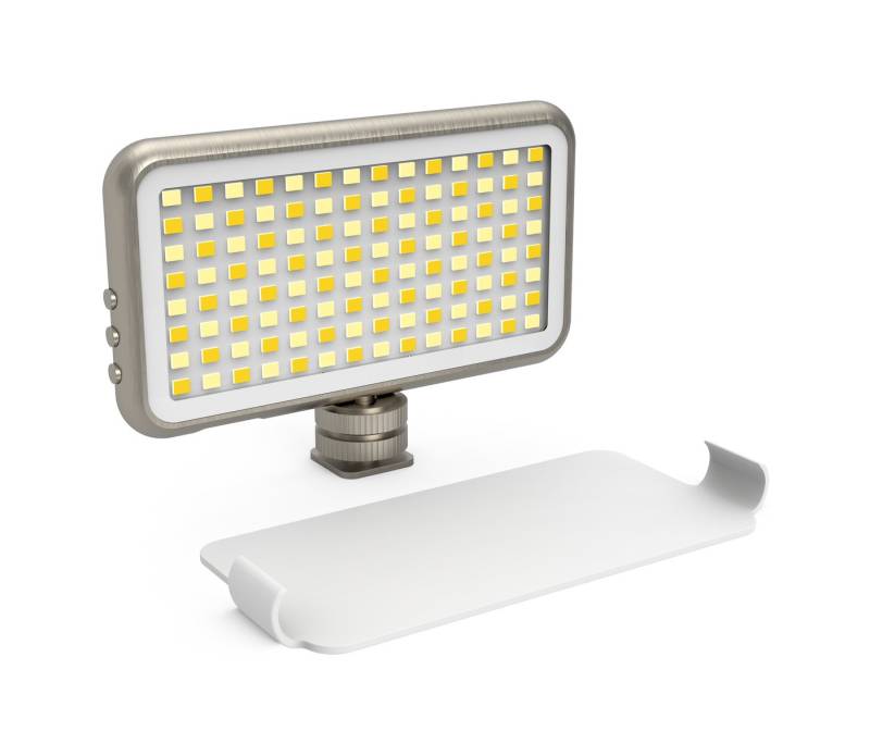 DigiPower Videoleuchte LED-Videolicht, mit 24 Helligkeitsstufen, 112 LEDs von DigiPower