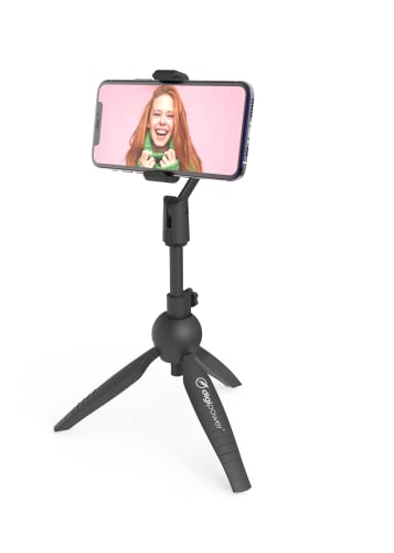 digipower Stativ & Videogriff für Smartphones und Handys, höhenverstellbares Dreibeinstativ, Video Grip, kompatibel mit Smartphones, für TikTok, YouTube, schwarz DP-TPLE digipower Stativ & Videogriff für Smartphones und Handys, höhenverstellbares Dreibeinstativ, Video Grip, kompatibel mit Smartphones, für TikTok, YouTube, schwarz DP-TPLE von DigiPower