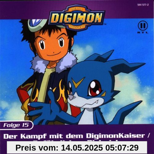 Folge 15: Der Kampf mit dem Digimonkaiser von Digimon