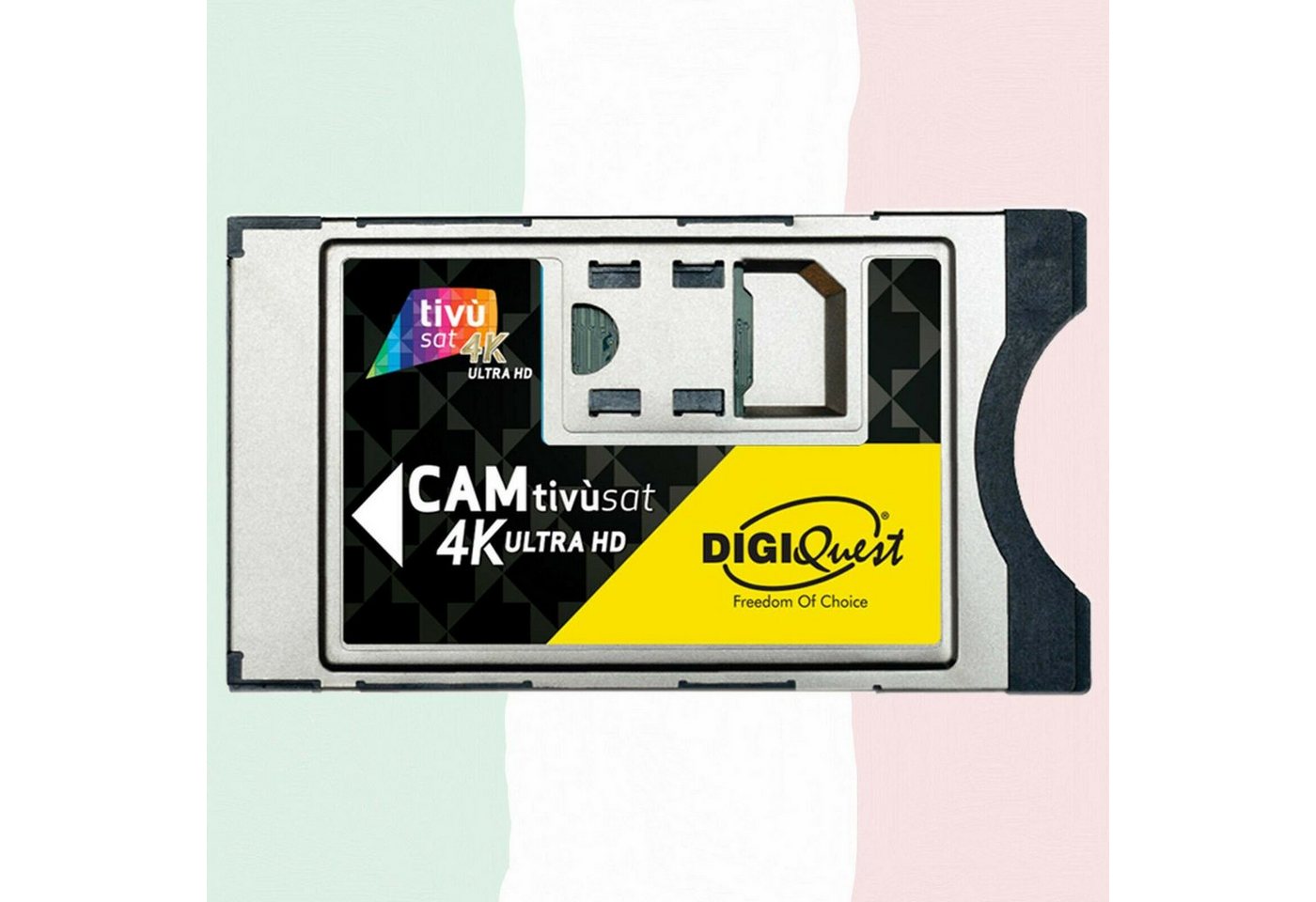 DIGIQuest TiVuSat 4K UHD Black Karte & 4K Ultra HD SmartCam/ SmarCam Schwarz CI-Modul von Digiquest