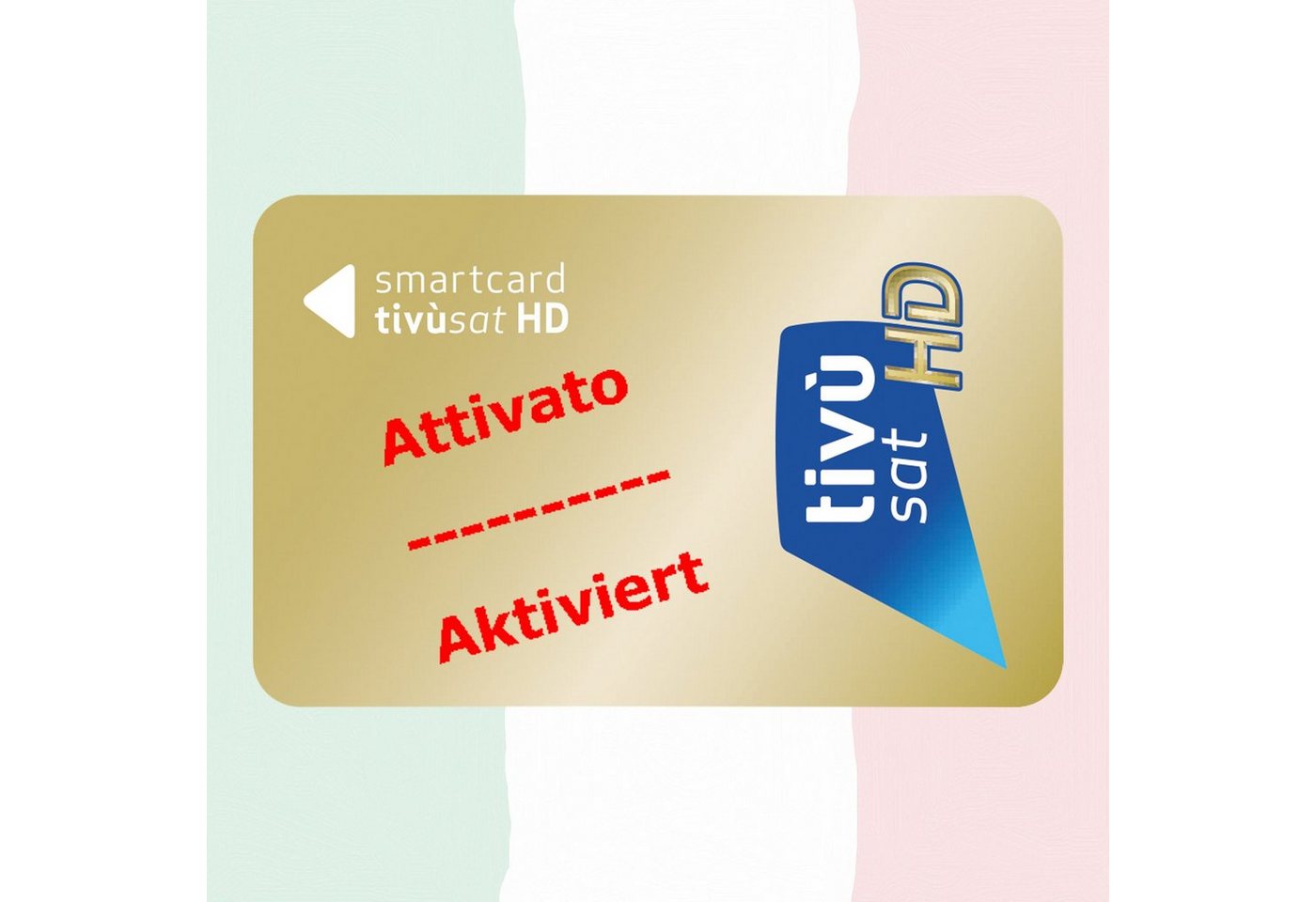 DIGIQuest TiVuSat HD Gold Smartkarte (Karte aktiviert) SAT-Receiver von Digiquest