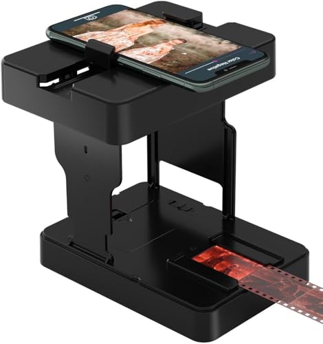 Mobiler 35mm Filmscanner, Positive und Negative Dias scannen, Dias und Negative zu Hause mit Ihrem eigenen Smartphone scannen, Dias selbst scannen von DigitPro