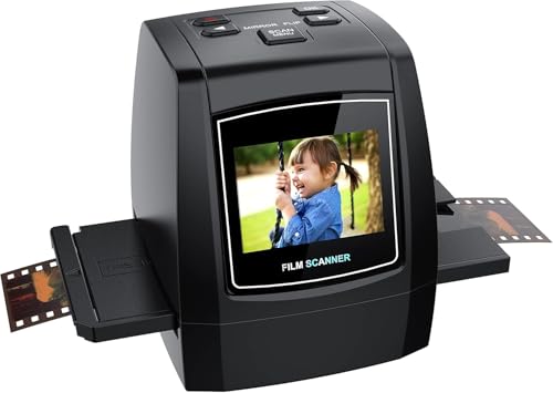 Super 8 Video Film-Digitalisierer (3 Zoll, 5 Zoll, 7 Zoll und 9 Zoll Super 8/8 mm), Filmscanner mit 32 GB Speicherkarte und 2,4 Zoll LCD-Bildschirm. von DigitPro