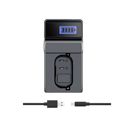 USB-Reiseladegerät kompatibel mit Leica BP-SCL6 Akku (kompatibel mit Leica Q3) von Digital Nc