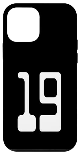 Nummer 19 Sportmannschaftsuniform Hülle für iPhone 12 mini Nummer 19 Sportmannschaftsuniform Hülle für iPhone 12 mini von Digital Numbers for Sports Teams Uniform Birthdays