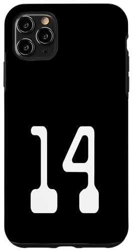 Nummer Vierzehn #14 Sportmannschaftsuniform Hülle für iPhone 11 Pro Max Nummer Vierzehn #14 Sportmannschaftsuniform Hülle für iPhone 11 Pro Max von Digital Numbers for Sports Teams Uniform Birthdays