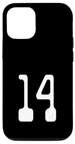 Nummer Vierzehn #14 Sportmannschaftsuniform Hülle für iPhone 12/12 Pro Nummer Vierzehn #14 Sportmannschaftsuniform Hülle für iPhone 12/12 Pro von Digital Numbers for Sports Teams Uniform Birthdays