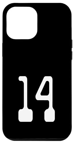 Nummer Vierzehn #14 Sportmannschaftsuniform Hülle für iPhone 12 Pro Max Nummer Vierzehn #14 Sportmannschaftsuniform Hülle für iPhone 12 Pro Max von Digital Numbers for Sports Teams Uniform Birthdays