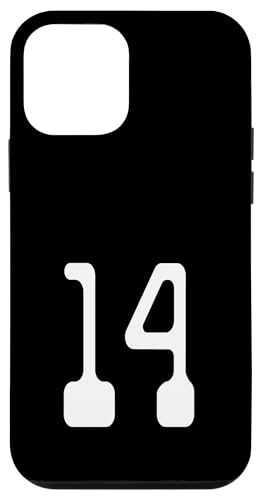 Nummer Vierzehn #14 Sportmannschaftsuniform Hülle für iPhone 12 mini Nummer Vierzehn #14 Sportmannschaftsuniform Hülle für iPhone 12 mini von Digital Numbers for Sports Teams Uniform Birthdays
