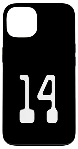 Nummer Vierzehn #14 Sportmannschaftsuniform Hülle für iPhone 13 Nummer Vierzehn #14 Sportmannschaftsuniform Hülle für iPhone 13 von Digital Numbers for Sports Teams Uniform Birthdays