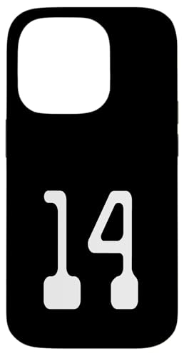Nummer Vierzehn #14 Sportmannschaftsuniform Hülle für iPhone 14 Pro Nummer Vierzehn #14 Sportmannschaftsuniform Hülle für iPhone 14 Pro von Digital Numbers for Sports Teams Uniform Birthdays