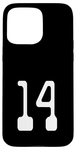 Nummer Vierzehn #14 Sportmannschaftsuniform Hülle für iPhone 15 Pro Max Nummer Vierzehn #14 Sportmannschaftsuniform Hülle für iPhone 15 Pro Max von Digital Numbers for Sports Teams Uniform Birthdays