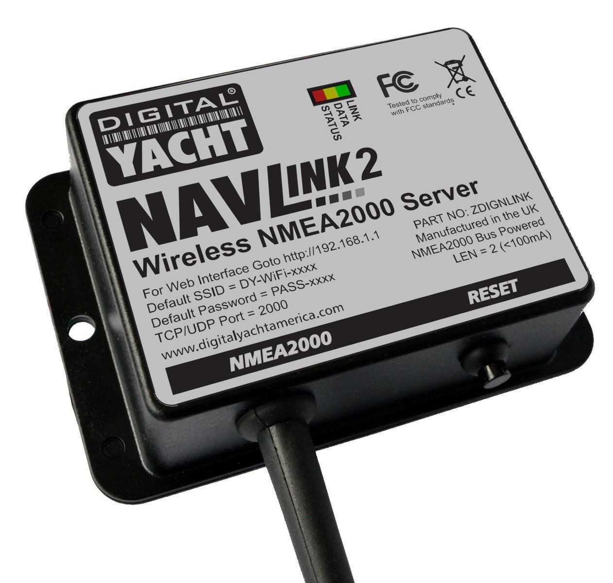 Digital Yacht NavLink2 - NMEA2000 auf WiFi Konverter maritimes Navigationsgerät Digital Yacht NavLink2 - NMEA2000 auf WiFi Konverter maritimes Navigationsgerät von Digital Yacht