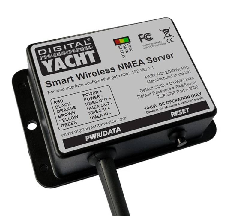 Digital Yacht WLN10 NMEA auf WLAN Gateway maritimes Navigationsgerät von Digital Yacht