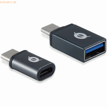 Digital data communication Conceptronic DONN USB-C OTG Adapter 2er auf von Digital data communication