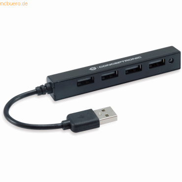 Digital data communication Conceptronic HUBBIES 4-Port USB 2.0 Hub von Digital data communication