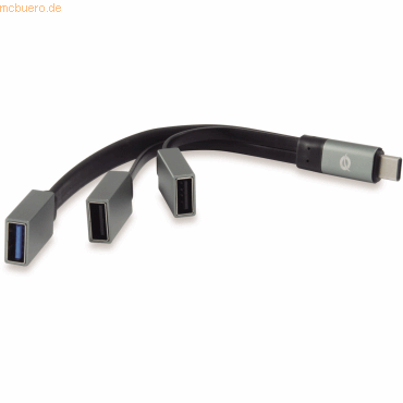 Digital data communication Conceptronic HUBBIES USB 3.1 Type-C zu 1-Po von Digital data communication