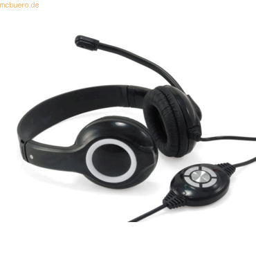 Digital data communication Conceptronic USB Headset schwarz von Digital data communication