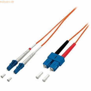 Digital data communication LWL Patchkabel LC/SC 62,5/125µ, 1m duplex von Digital data communication