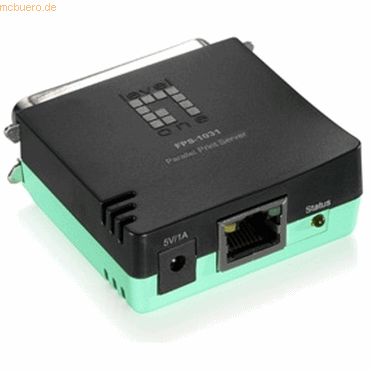 Digital data communication LevelOne FPS-1031 Print Server mit 1 Parall von Digital data communication