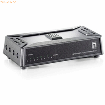 Digital data communication LevelOne FSW-0808TX 8 Port Mini Fast Ethern von Digital data communication