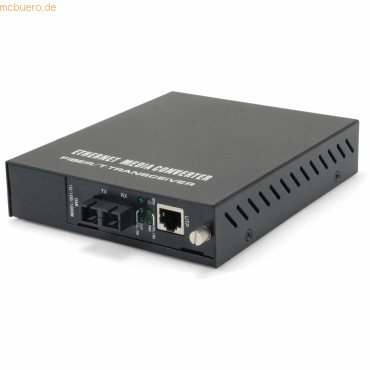 Digital data communication LevelOne GVM-1220 Gigabit Fast-Ethernet-Med von Digital data communication