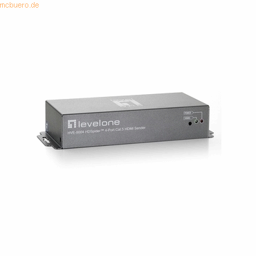Digital data communication LevelOne HVE-9004 HDSpider 4-Port Cat.5 HDM von Digital data communication