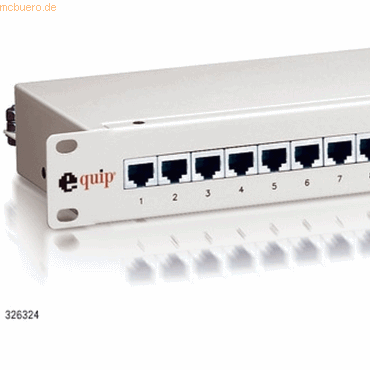 Digital data communication equip PatchPanel 24-Port Cat.6 geschirmt - von Digital data communication