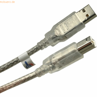 Digital data communication equip USB 2.0 Anschlusskabel A-Stecker/ B-S von Digital data communication