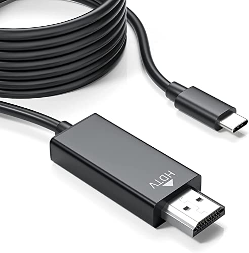 DigitalLife Kabel 2m USB Typ C zu HDMI 4K (Alternativer DP-Modus) - Videoadapter Konverter zu HDMI Ultra HD 4K für Monitor oder Bildschirm von DigitalLife