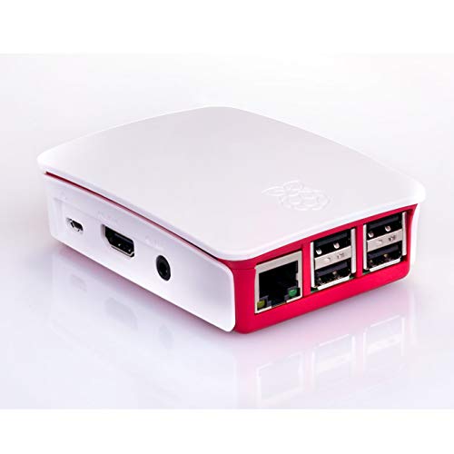 Digitalkey Hülle für Raspberry Rot Weiß - Gummifüße inklusive von Digitalkey