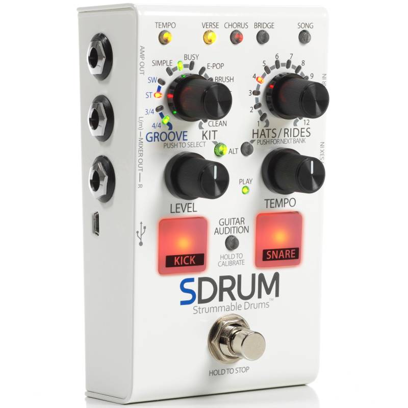 Digitech SDRUM Strummable Drums Rhythmus-Effektpedal von Digitech