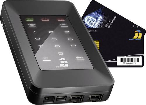 Digittrade HS256S 500GB Externe Festplatte 6.35cm (2.5 Zoll) USB 2.0, FireWire 800 Schwarz DG-HS256S von Digittrade