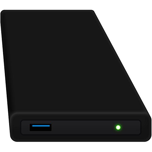 Digittrade HipDisk Externe Festplatte 2TB 2,5 Zoll USB 3.0 mit austauschbarer Silikon-Schutzhülle schwarz Festplattengehäuse stoßfest wasserdicht von Digittrade