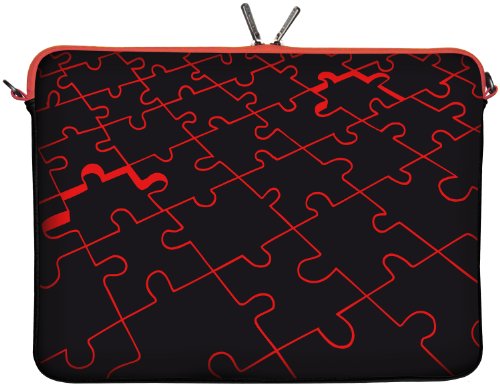 Digittrade LS110-15 Puzzle Designer Neopren Notebook Sleeve 39,1-39,6 cm (15,4-15,6 Zoll) von Digittrade