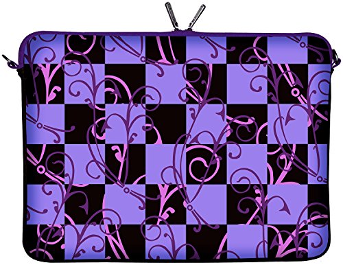 Digittrade LS113-15 Purple Designer Neopren Notebook Sleeve 39,1-39,6 cm (15,4-15,6 Zoll) von Digittrade