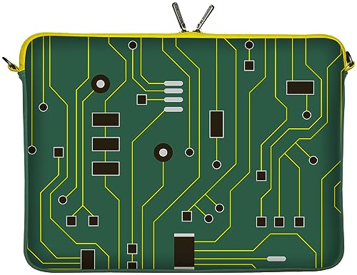 Digittrade LS125-15 Green IT Designer Neopren Notebook Sleeve 39,1-39,6 cm (15,4-15,6 Zoll) von Digittrade