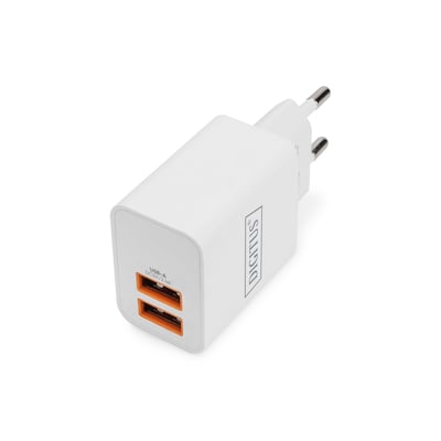 DIGITUS USB Ladegerät 2x USB-A, 15,5W DIGITUS USB Ladegerät 2x USB-A, 15,5W von Digitus