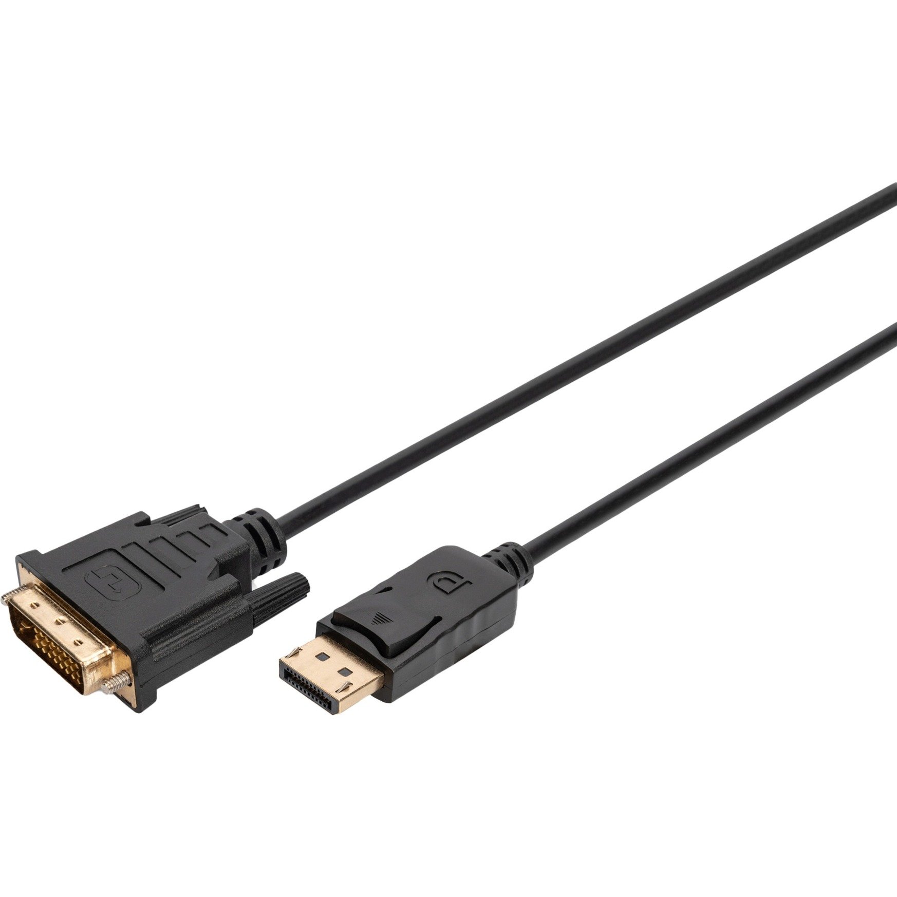 Adapterkabel DisplayPort > DVI-D, Interlock von Digitus