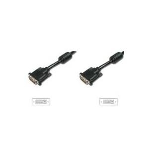 Assmann DVI connection cable. DVI(24+1). 2x ferrit M/M. 10.0m. DVI-D dual link. UL. bl (AK-320101-100-S) von Digitus