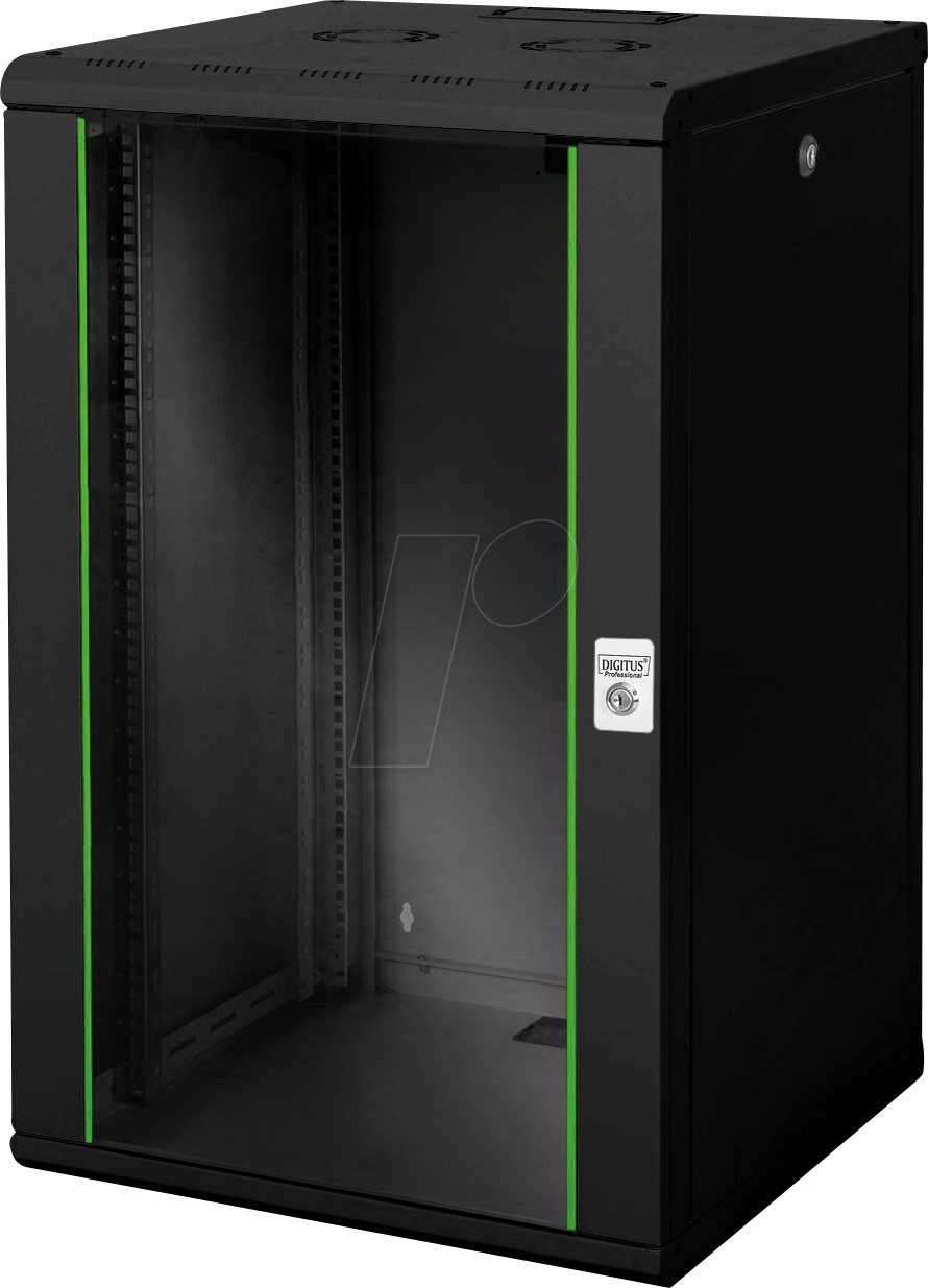 DIGI 1920U66SW - 19'' Wandgehäuse, 20HE, 600mm Tiefe, schwarz DIGI 1920U66SW - 19'' Wandgehäuse, 20HE, 600mm Tiefe, schwarz von Digitus