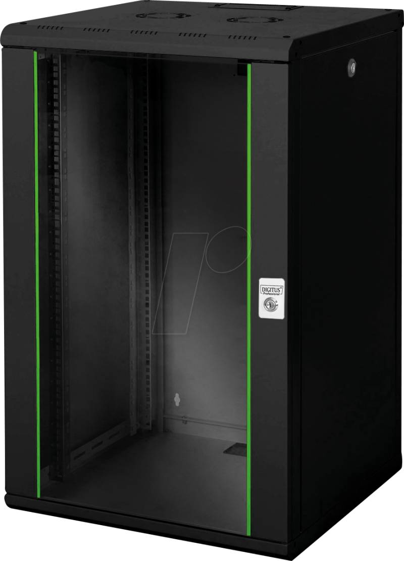 DIGI 1920U66SW - 19'' Wandgehäuse, 20HE, 600mm Tiefe, schwarz von Digitus