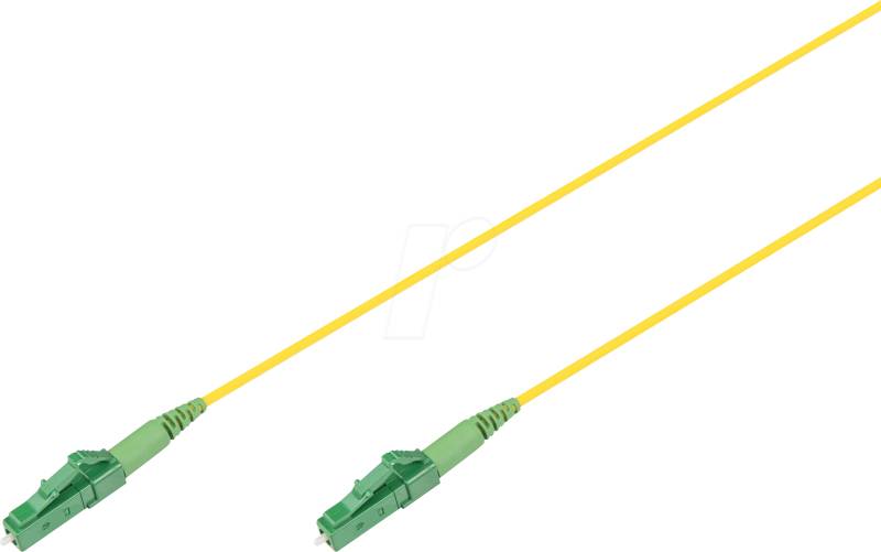 DIGI DK-29331ASX - LWL Patchkabel, Simplex, LC/APC, G657.A02, Singlemode, 1 m von Digitus