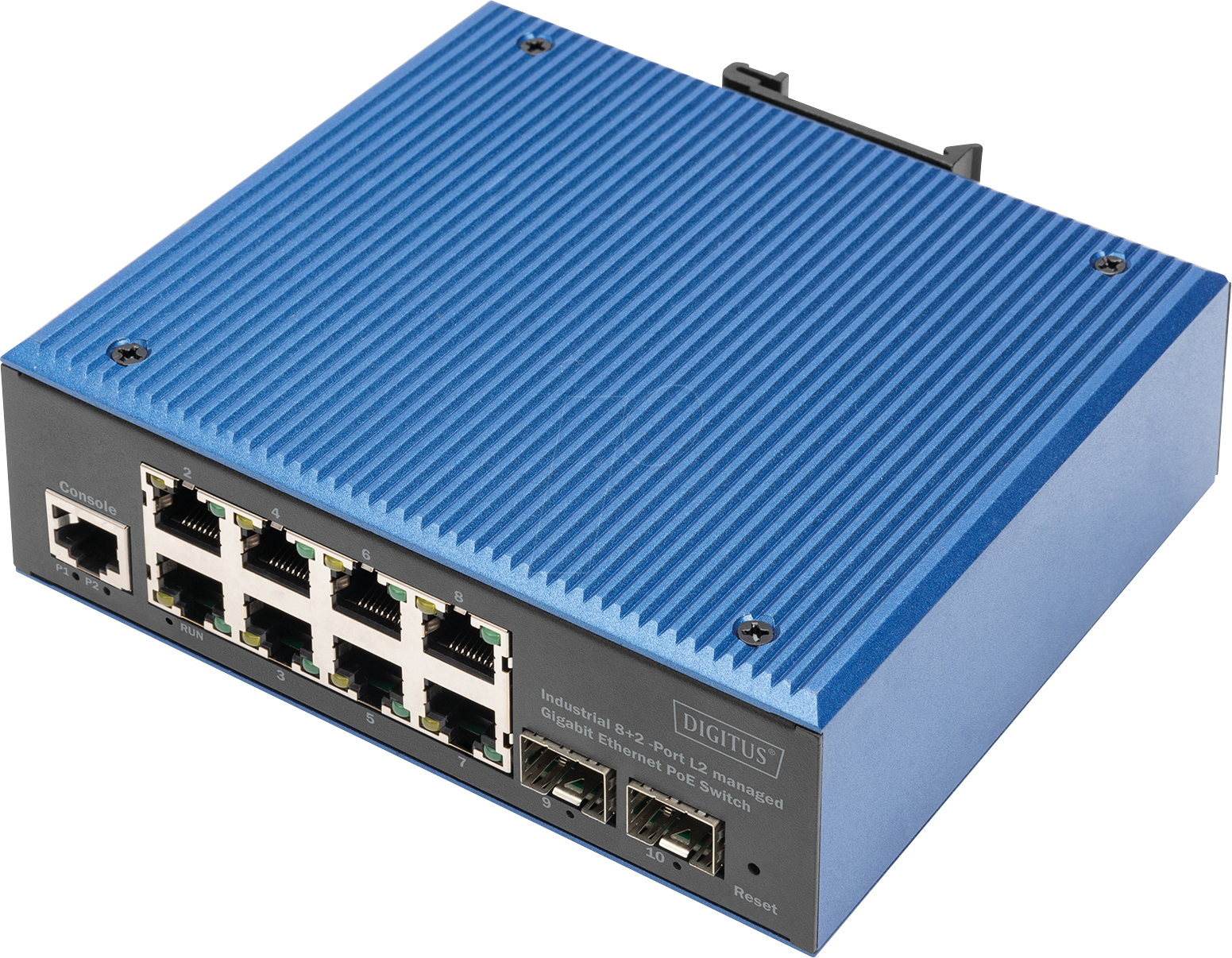 DIGI DN-651157 - Switch, 10-Port, Gigabit Ethernet, SFP, PoE+ DIGI DN-651157 - Switch, 10-Port, Gigabit Ethernet, SFP, PoE+ von Digitus