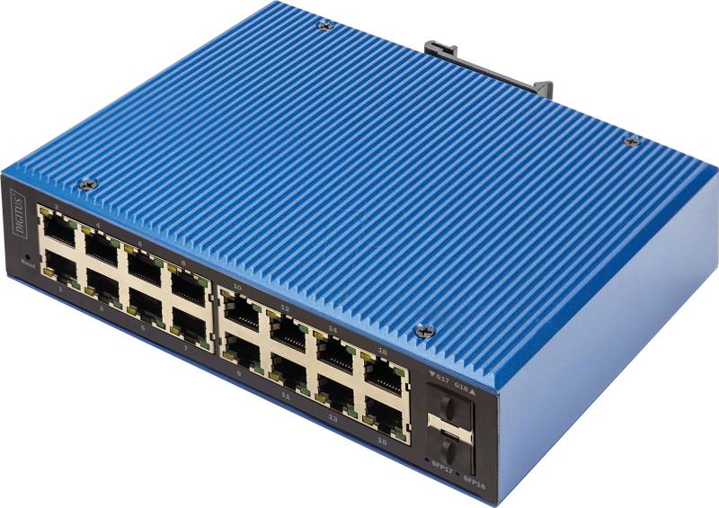 DIGI DN-651158 - Switch, 18-Port, Gigabit Ethernet, SFP von Digitus