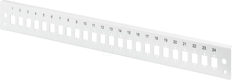 DIGI DN-96207-QL - LWL Frontblende, 1HE, Schnellverschluss, 24x LC DX von Digitus