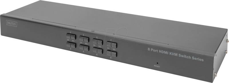 DIGI DS-12910 - 8-Port KVM Switch, HDMI von Digitus