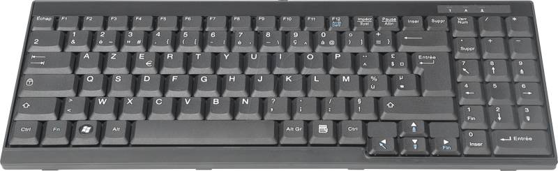 DIGI DS-72000FR - Tastatur für KVM-Konsolen, französisches Layout von Digitus