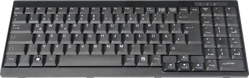 DIGI DS-72000GE - Tastatur für KVM-Konsolen, deutsches Layout von Digitus